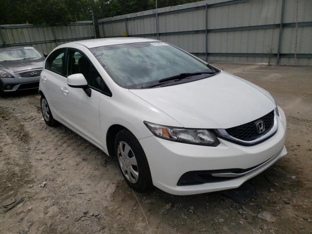 Photo 1 from auction – 2013 HONDA CIVIC LX with VIN 2HGFB2F55DH592176