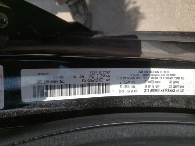Photo 10 from auction – 2011 CHRYSLER 200 TOURIN with VIN 1C3BC1FG5BN614773
