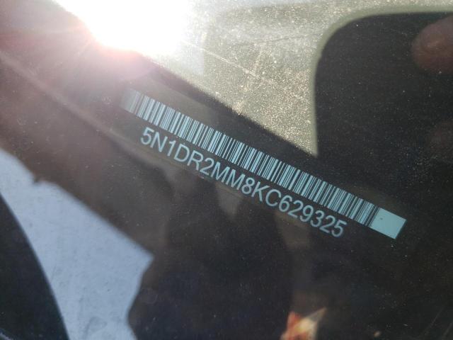 Photo 10 from auction – 2019 NISSAN PATHFINDER with VIN 5N1DR2MM8KC629325
