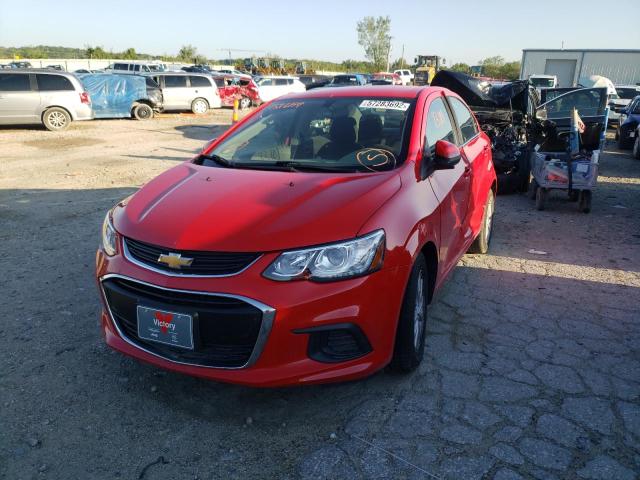 Photo 2 from auction – 2017 CHEVROLET SONIC LT with VIN 1G1JD5SH2H4151654