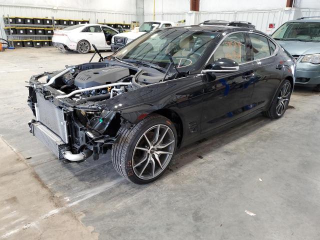 Photo 2 from auction – 2022 GENESIS G70 BASE with VIN KMTG34TAXNU091071