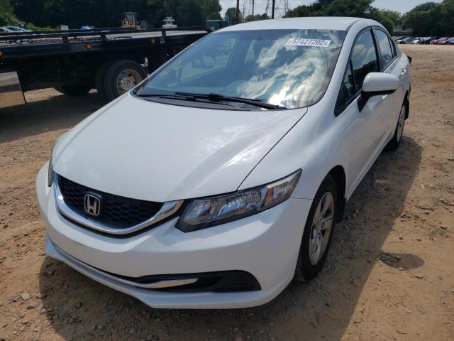 Photo 2 from auction – 2014 HONDA CIVIC LX with VIN 2HGFB2F51EH529965