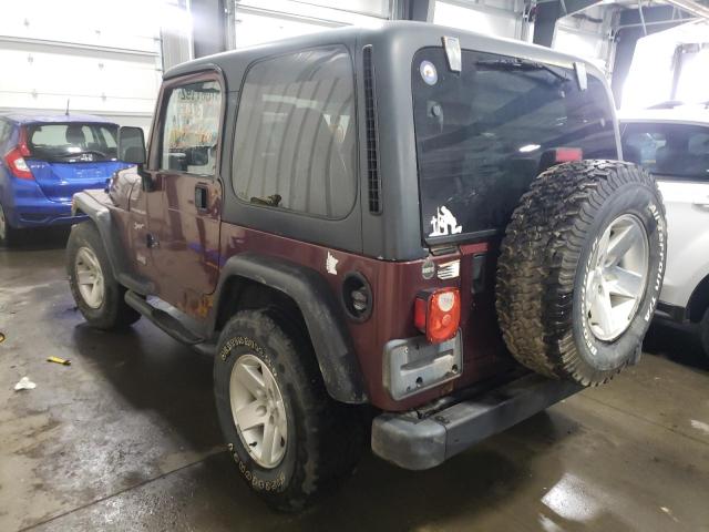 Photo 3 from auction – 2002 JEEP WRANGLER / with VIN 1J4FA49S12P703548
