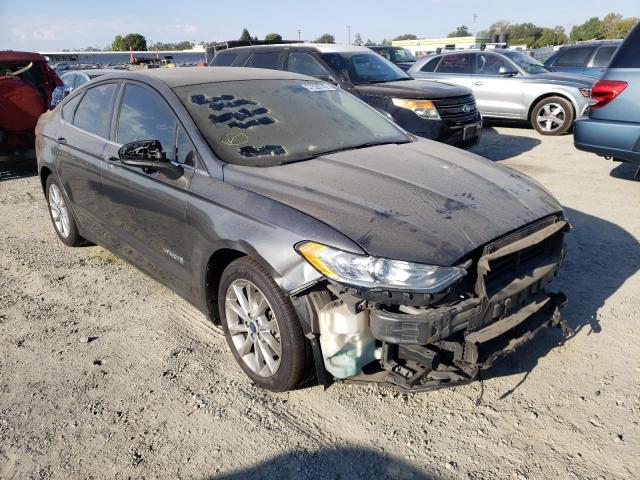 FORD FUSION SE 2017 with VIN 3FA6P0LU0HR295090 - Photo from auction