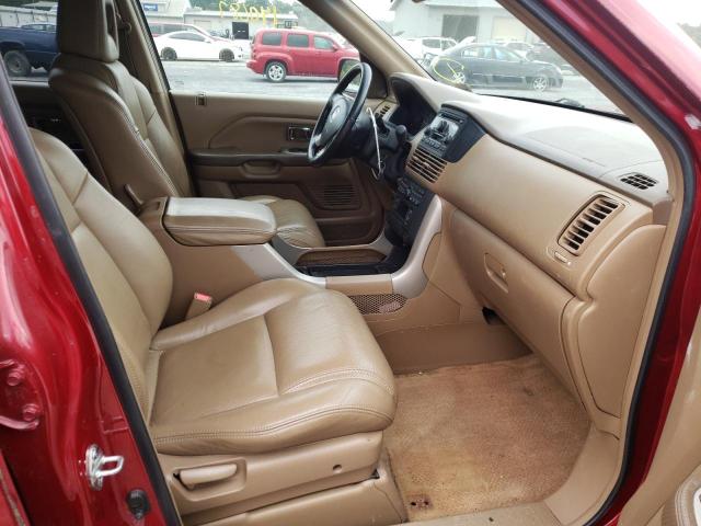 Photo 5 from auction – 2004 HONDA PILOT EXL with VIN 5FNYF18594B005793