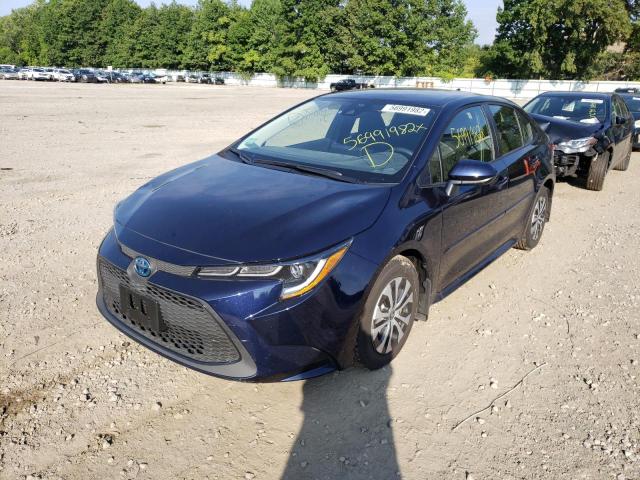 Photo 2 from auction – 2022 TOYOTA COROLLA LE with VIN JTDEAMDE4NJ047940