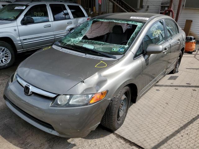 Photo 2 from auction – 2008 HONDA CIVIC LX with VIN 2HGFA16558H324201