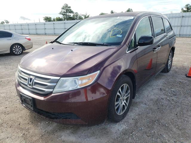 Photo 2 from auction – 2013 HONDA ODYSSEY EX with VIN 5FNRL5H47DB038304