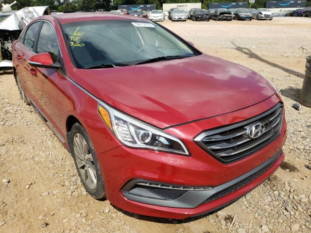 HYUNDAI SONATA SPO 2017 with VIN 5NPE34AF2HH559880 - Photo from auction