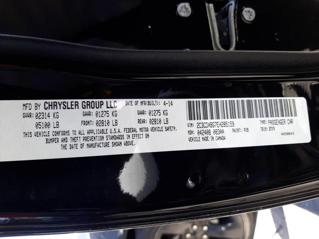 Photo 10 from auction – 2014 DODGE CHARGER SE with VIN 2C3CDXBG7EH285159