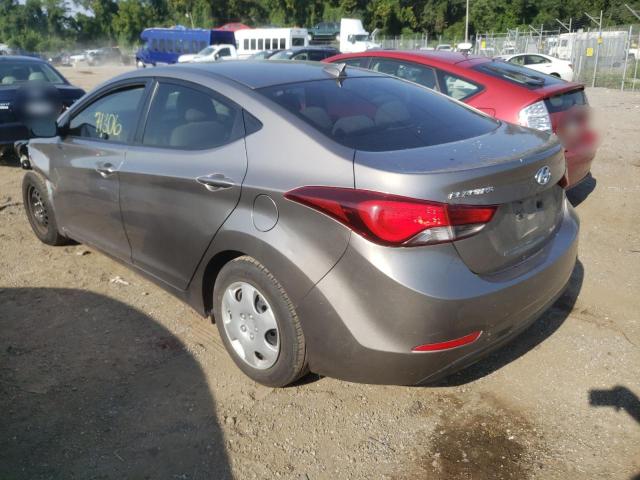 Photo 3 from auction – 2016 HYUNDAI ELANTRA SE with VIN 5NPDH4AE2GH752372
