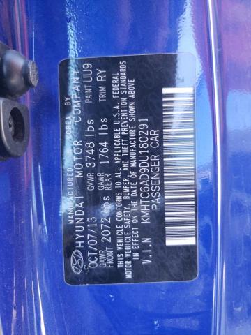 Photo 10 from auction – 2013 HYUNDAI VELOSTER with VIN KMHTC6AD9DU180291