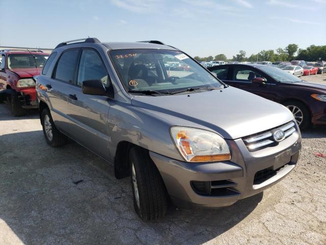 KIA SPORTAGE E 2007 with VIN KNDJE723777325901 - Photo from auction
