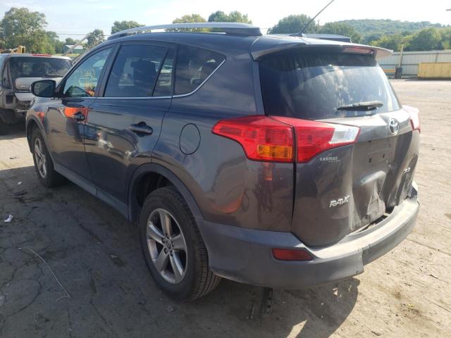 Photo 3 from auction – 2015 TOYOTA RAV4 XLE with VIN 2T3WFREV3FW173100