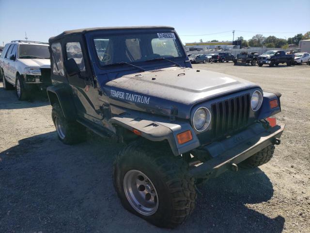 JEEP WRANGLER / 2001 with VIN 1J4FA49S21P349604 - Photo from auction