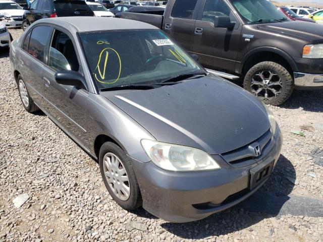 Photo 1 from auction – 2004 HONDA CIVIC LX with VIN 2HGES15534H597576