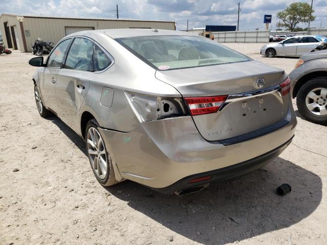 Photo 3 from auction – 2014 TOYOTA AVALON BAS with VIN 4T1BK1EB0EU129452