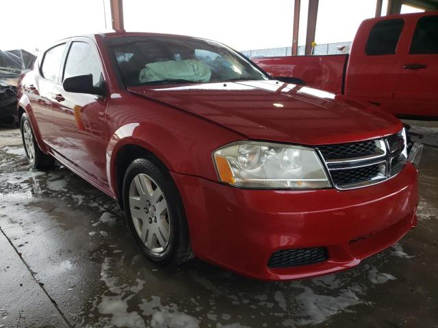 DODGE AVENGER SE 2014 with VIN 1C3CDZAB9EN188411 - Photo from auction