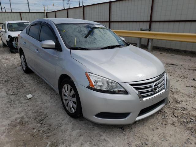NISSAN SENTRA S 2014 with VIN 3N1AB7AP2EY235745 - Photo from auction