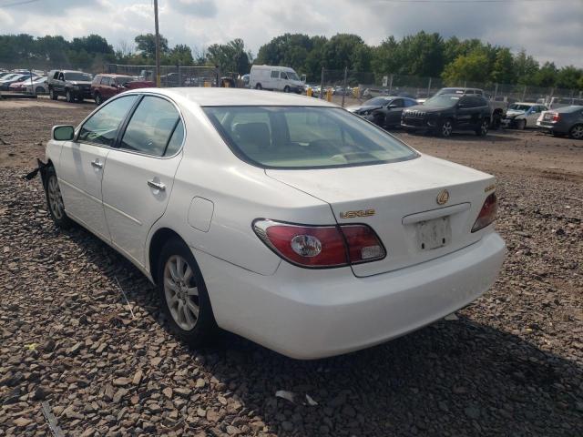 Photo 3 from auction – 2003 LEXUS ES 300 with VIN JTHBF30G430144658