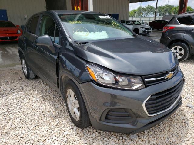 CHEVROLET TRAX LS 2020 with VIN 3GNCJKSB8LL222823 - Photo from auction