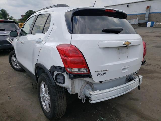 Photo 3 from auction – 2017 CHEVROLET TRAX 1LT with VIN 3GNCJPSB6HL233257