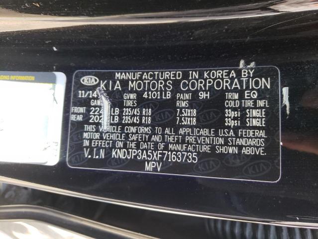 Photo 10 from auction – 2015 KIA SOUL + with VIN KNDJP3A5XF7163735