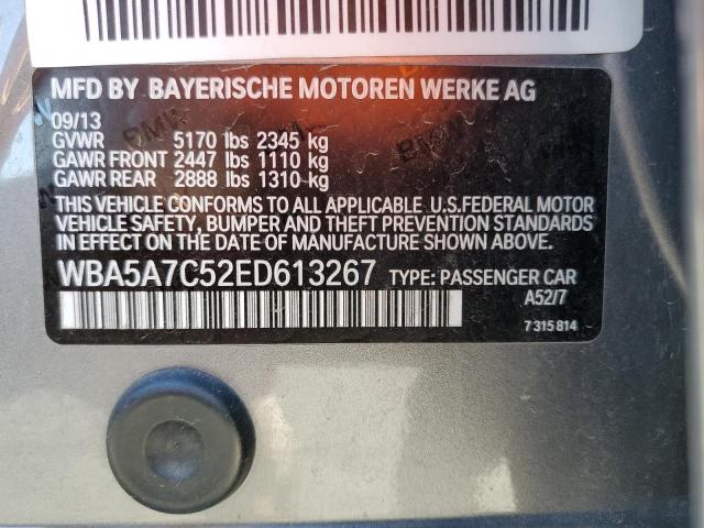 Photo 10 from auction – 2014 BMW 528 XI with VIN WBA5A7C52ED613267