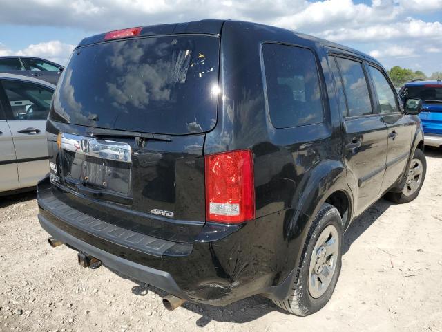Photo 4 from auction – 2011 HONDA PILOT LX with VIN 5FNYF4H25BB054199