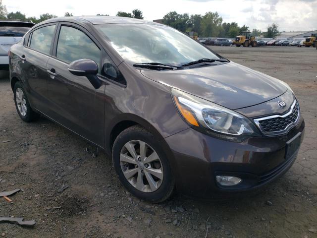 KIA RIO EX 2013 with VIN KNADN4A32D6177071 - Photo from auction