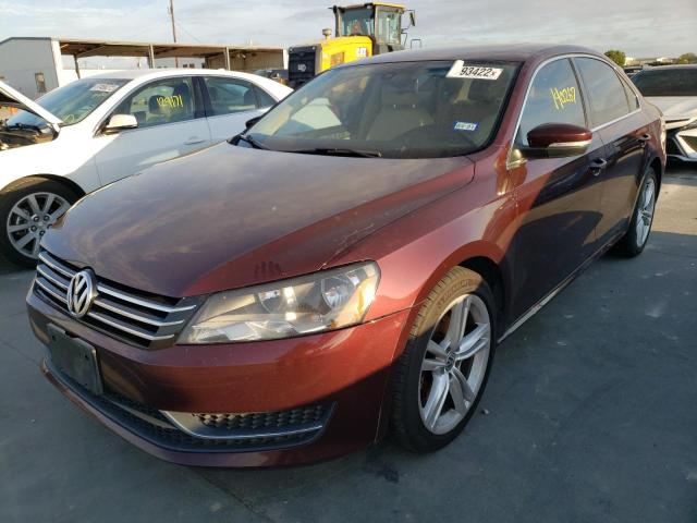 Photo 2 from auction – 2014 VOLKSWAGEN PASSAT SE with VIN 1VWBT7A37EC084743