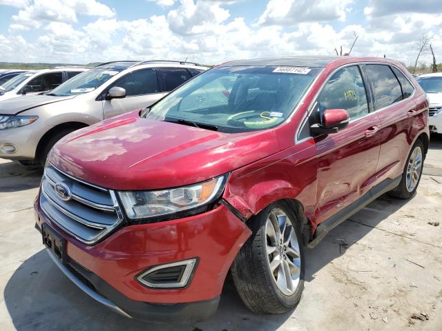 Photo 2 from auction – 2015 FORD EDGE TITAN with VIN 2FMTK3K92FBC33238