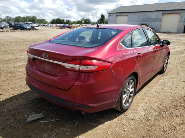 Photo 4 from auction – 2017 FORD FUSION SE with VIN 3FA6P0HD7HR378640