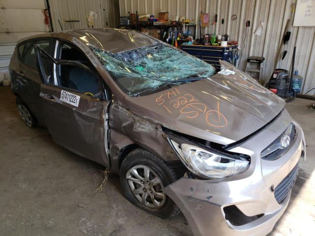 HYUNDAI ACCENT GLS 2013 with VIN KMHCT5AE2DU111901 - Photo from auction