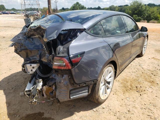 Photo 4 from auction – 2022 TESLA MODEL 3 with VIN 5YJ3E1EBXNF111274