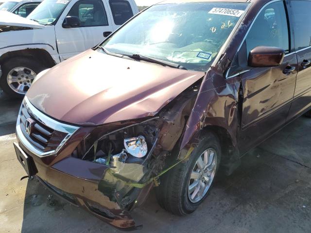 Photo 9 from auction – 2010 HONDA ODYSSEY EX with VIN 5FNRL3H66AB007370