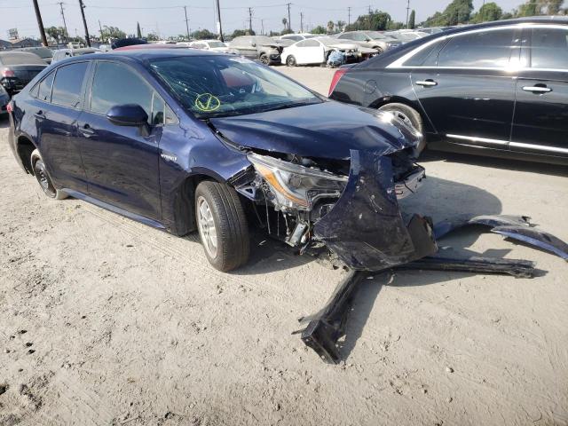 Photo 1 from auction – 2020 TOYOTA COROLLA LE with VIN JTDEBRBEXLJ030621