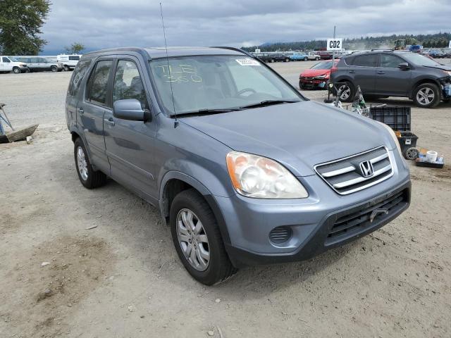 Photo 1 from auction – 2006 HONDA CR-V SE with VIN JHLRD78986C033166