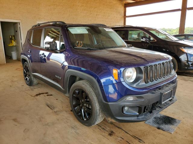 JEEP RENEGADE L 2017 with VIN ZACCJABB0HPF48231 - Photo from auction