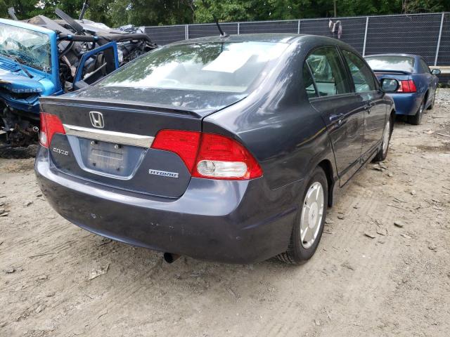 Photo 4 from auction – 2009 HONDA CIVIC HYBR with VIN JHMFA36229S002883