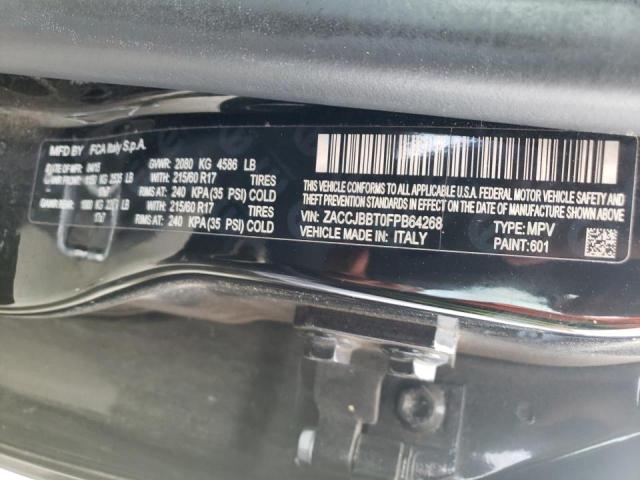 Photo 10 from auction – 2015 JEEP RENEGADE L with VIN ZACCJBBT0FPB64268