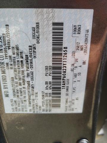 Photo 10 from auction – 2003 FORD THUNDERBIR with VIN 1FAHP60A23Y112658