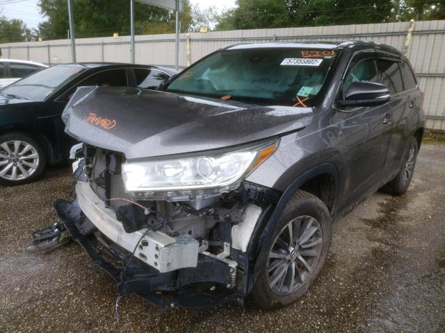 Photo 2 from auction – 2018 TOYOTA HIGHLANDER with VIN 5TDKZRFH2JS264626