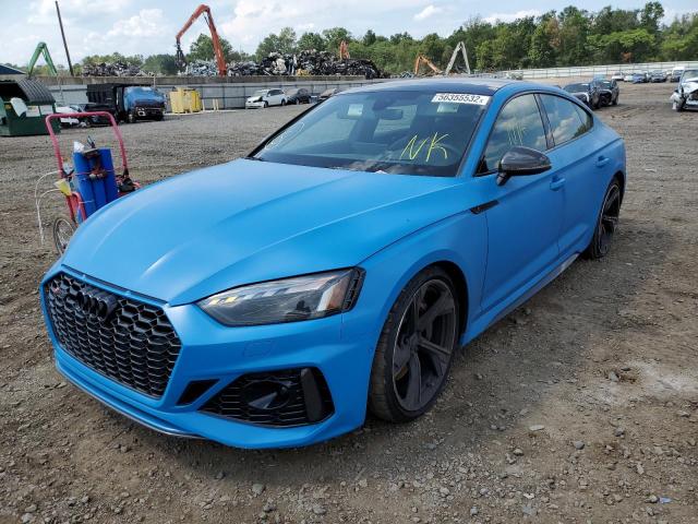 Photo 2 from auction – 2021 AUDI RS5 with VIN WUAAWCF55MA902153
