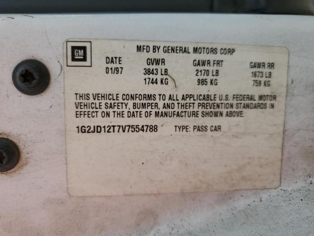 Photo 10 from auction – 1997 PONTIAC SUNFIRE GT with VIN 1G2JD12T7V7554788