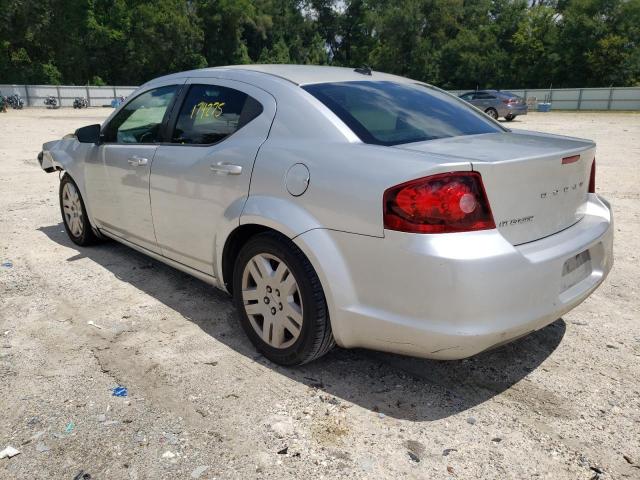 Photo 3 from auction – 2012 DODGE AVENGER SE with VIN 1C3CDZAB8CN253326