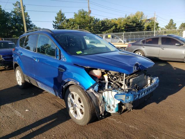 FORD ESCAPE SE 2017 with VIN 1FMCU0GD8HUD38563 - Photo from auction