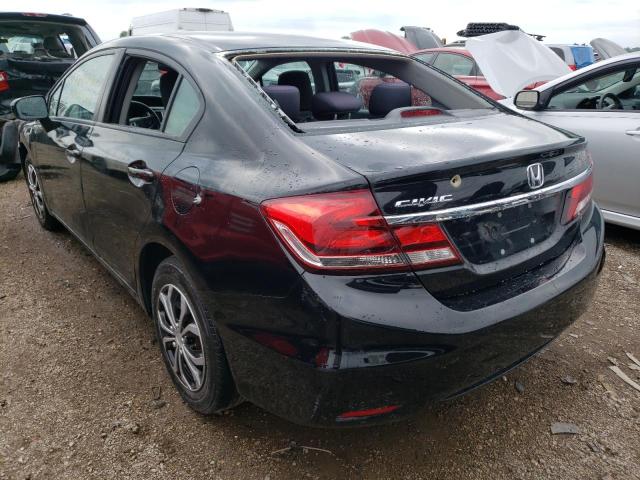 Photo 3 from auction – 2014 HONDA CIVIC LX with VIN 19XFB2F54EE018762