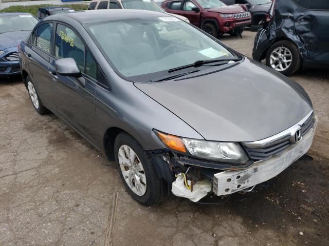 HONDA CIVIC LX 2012 with VIN 19XFB2F5XCE038057 - Photo from auction