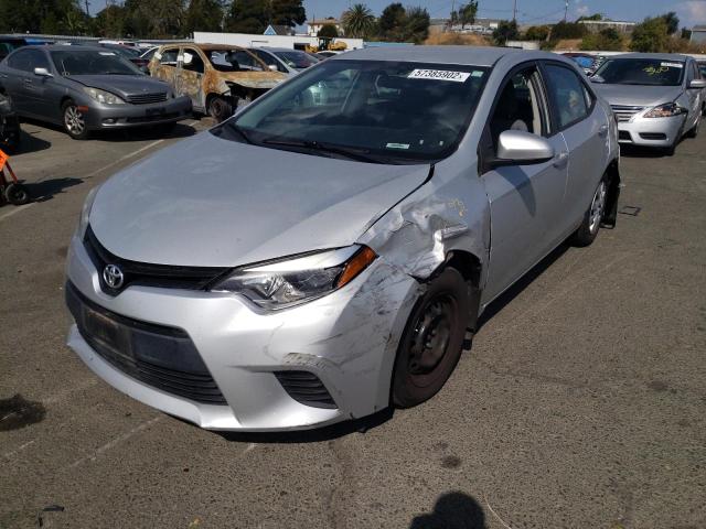 Photo 2 from auction – 2015 TOYOTA COROLLA L with VIN 2T1BURHE4FC349405